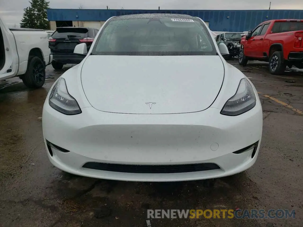 5 Photograph of a damaged car 5YJYGDEEXMF083826 TESLA MODEL Y 2021