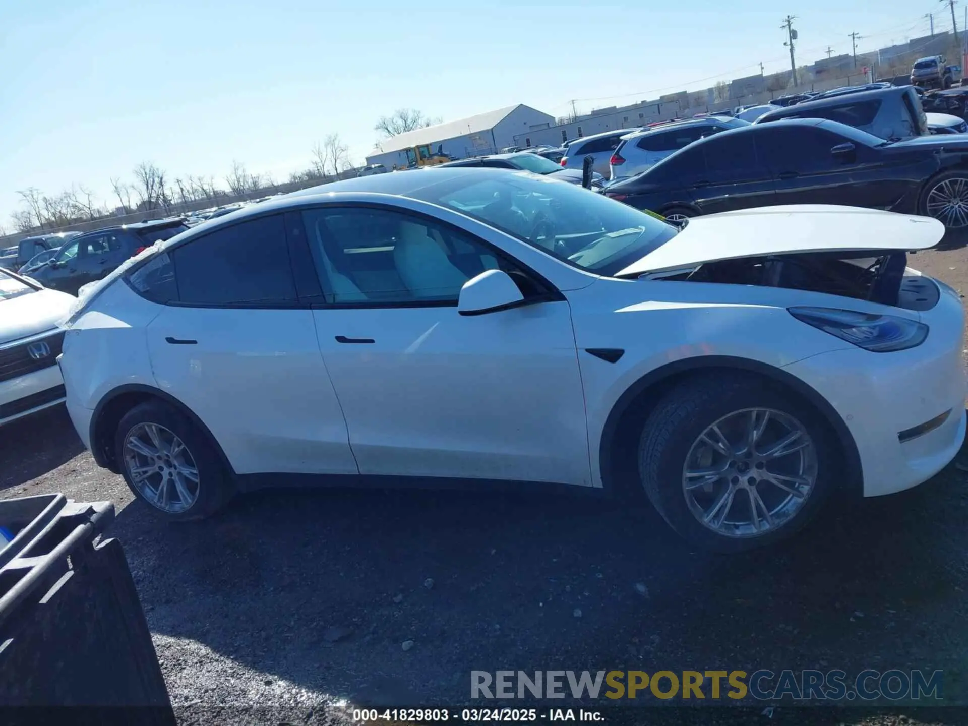 14 Photograph of a damaged car 5YJYGDEEXMF085530 TESLA MODEL Y 2021