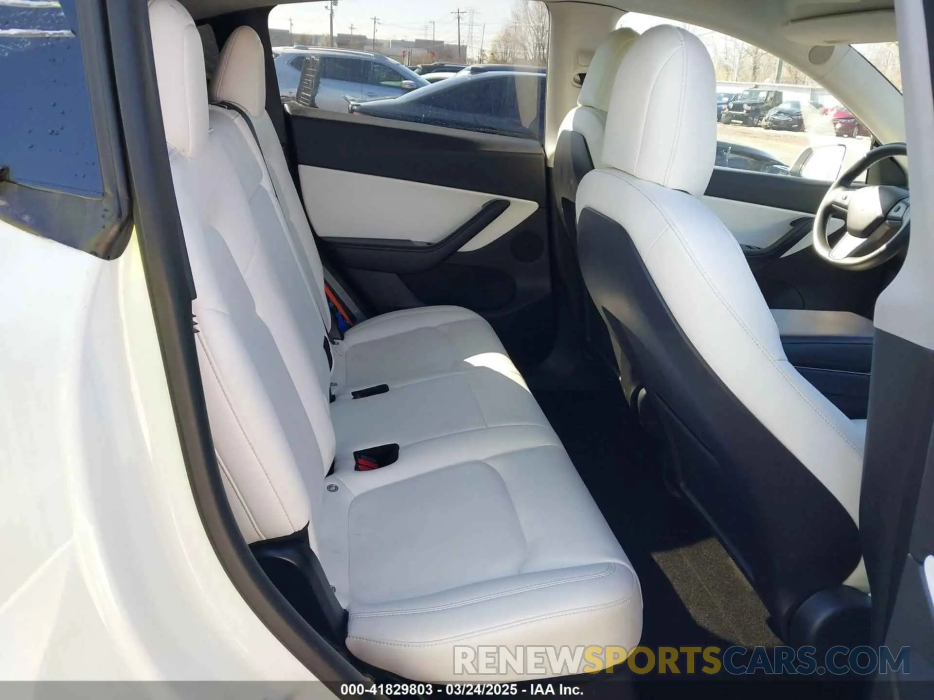 8 Photograph of a damaged car 5YJYGDEEXMF085530 TESLA MODEL Y 2021