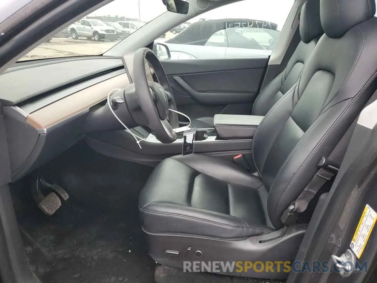 7 Photograph of a damaged car 5YJYGDEEXMF086032 TESLA MODEL Y 2021