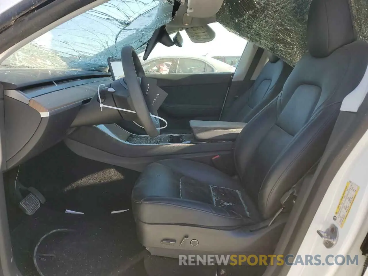 7 Photograph of a damaged car 5YJYGDEEXMF086337 TESLA MODEL Y 2021