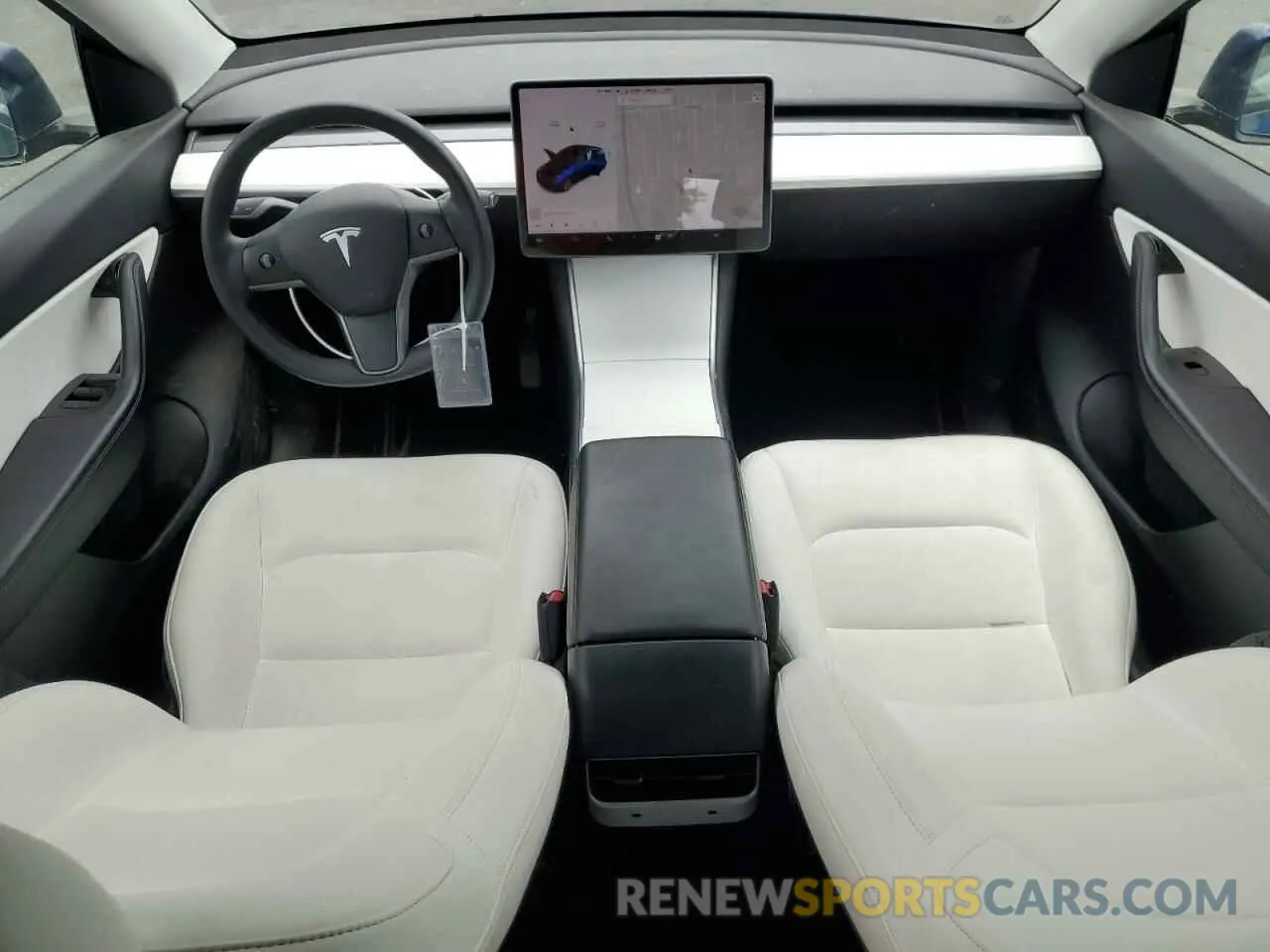 8 Photograph of a damaged car 5YJYGDEEXMF090050 TESLA MODEL Y 2021