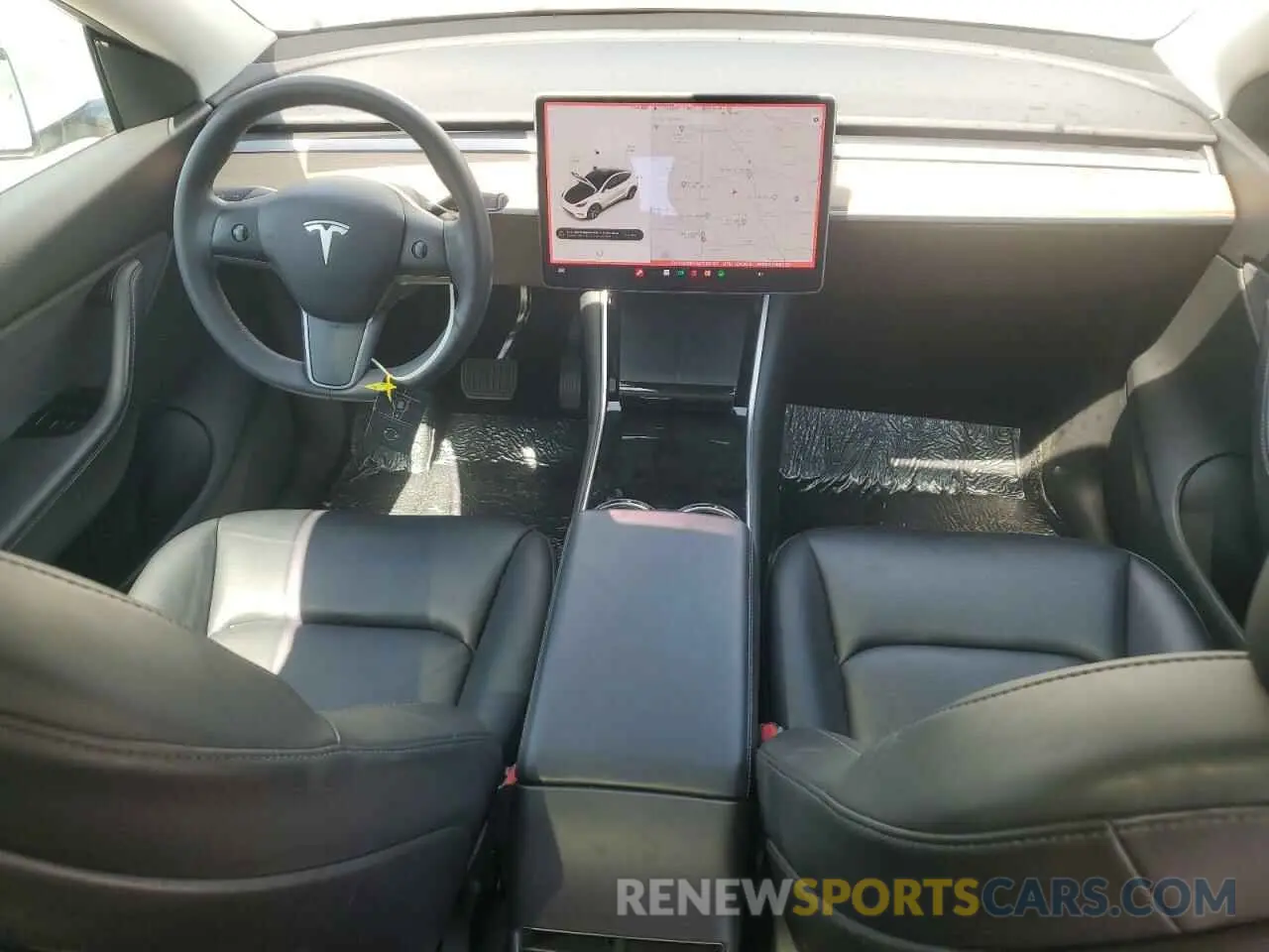 8 Photograph of a damaged car 5YJYGDEEXMF092137 TESLA MODEL Y 2021