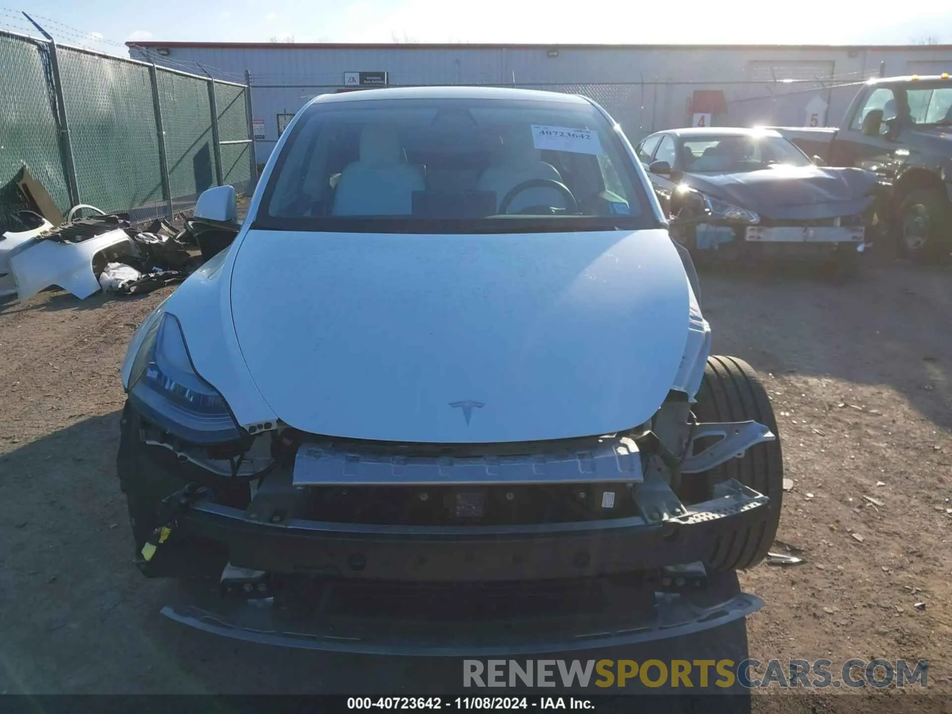 13 Photograph of a damaged car 5YJYGDEEXMF098665 TESLA MODEL Y 2021
