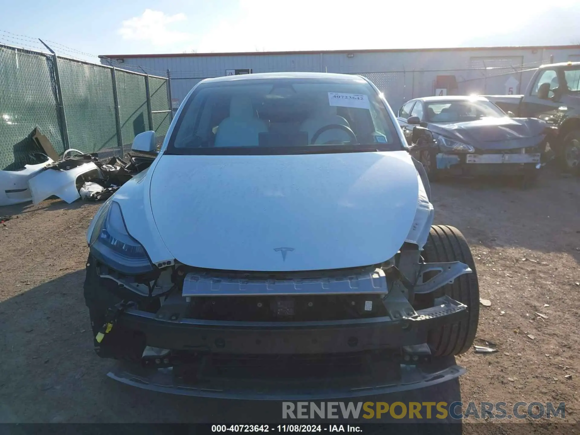 6 Photograph of a damaged car 5YJYGDEEXMF098665 TESLA MODEL Y 2021