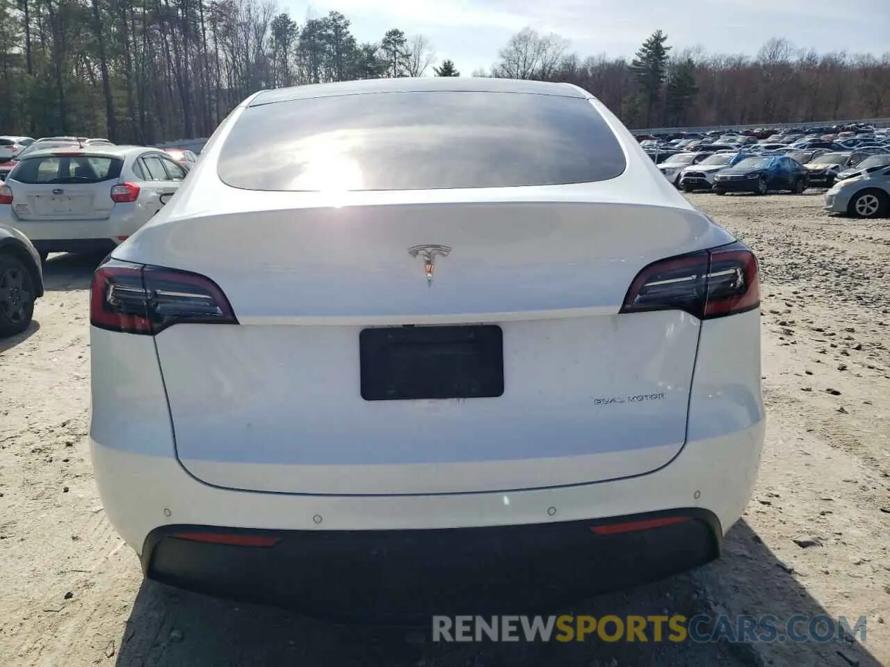 6 Photograph of a damaged car 5YJYGDEEXMF109874 TESLA MODEL Y 2021