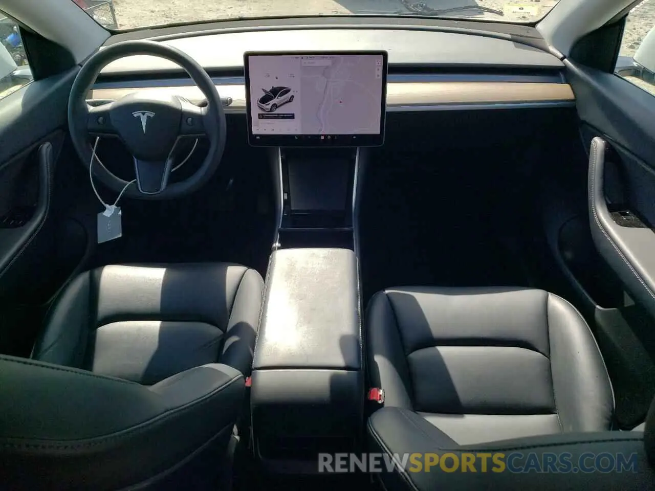8 Photograph of a damaged car 5YJYGDEEXMF109874 TESLA MODEL Y 2021
