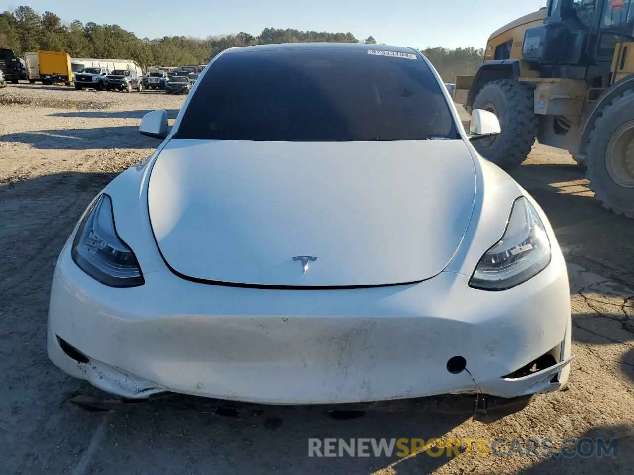 5 Photograph of a damaged car 5YJYGDEEXMF124925 TESLA MODEL Y 2021