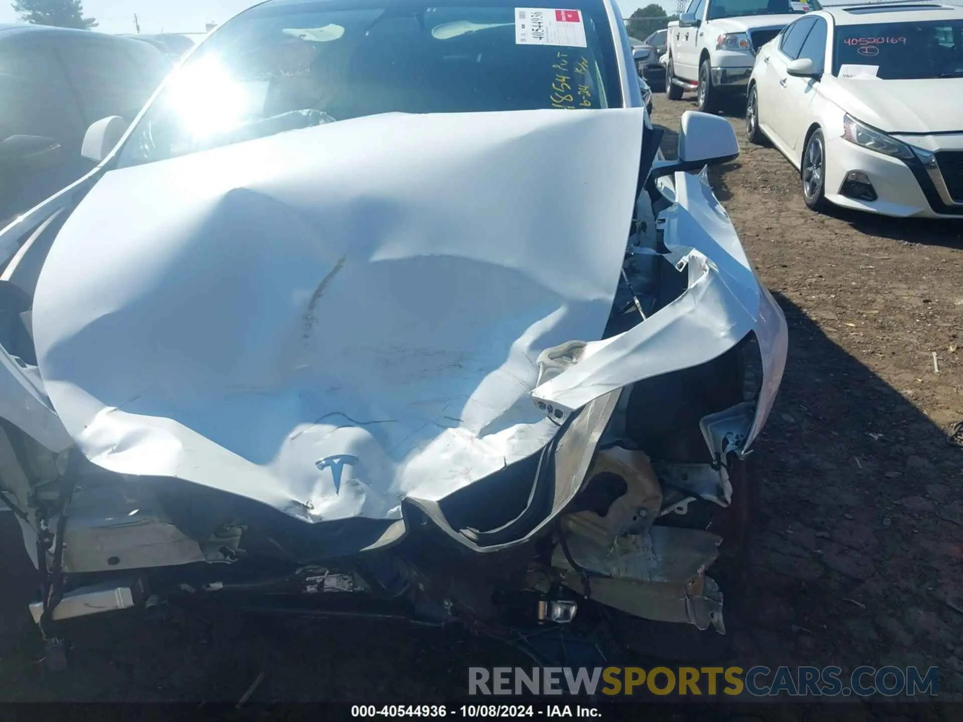 6 Photograph of a damaged car 5YJYGDEEXMF174854 TESLA MODEL Y 2021