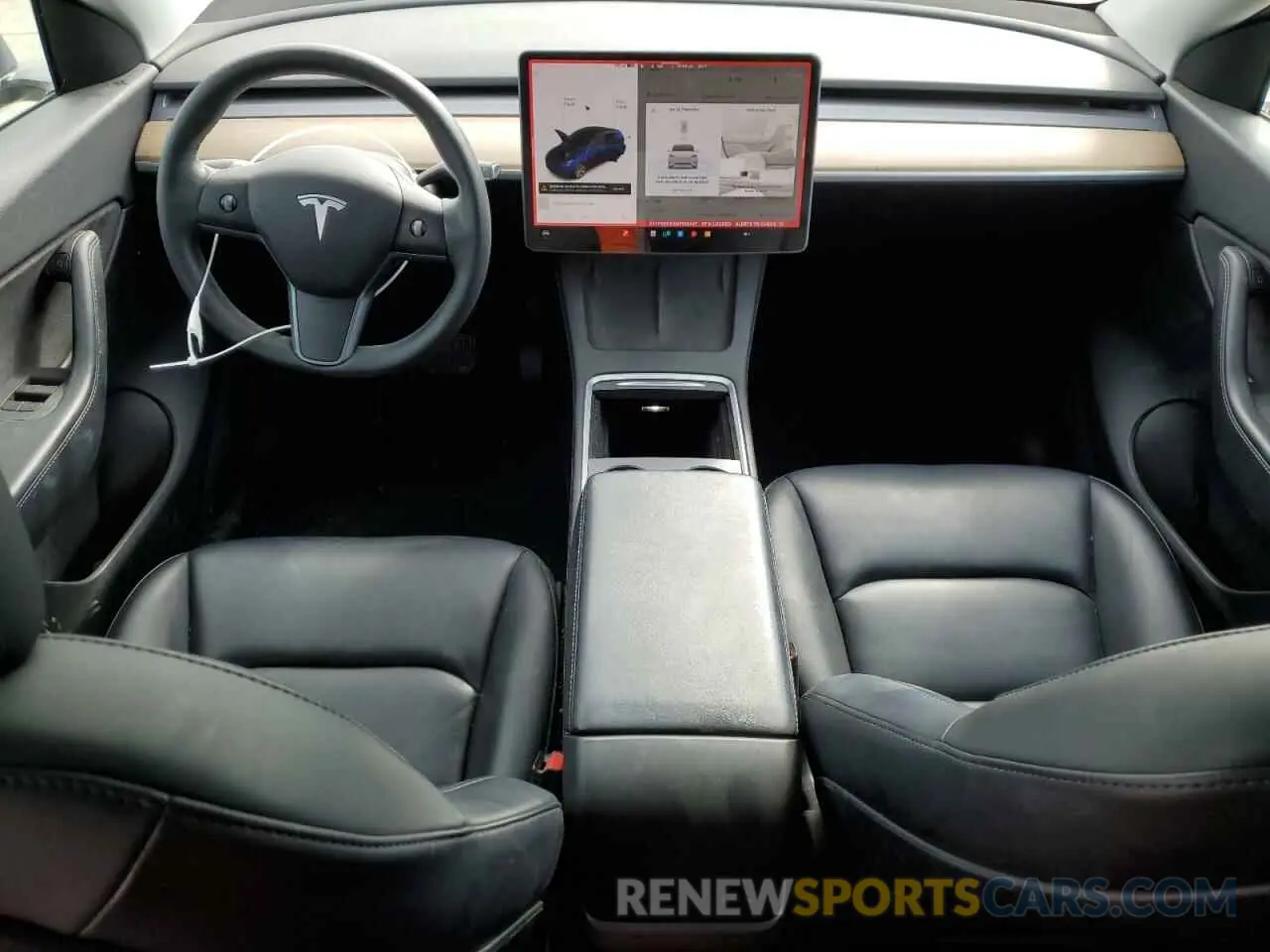 8 Photograph of a damaged car 5YJYGDEEXMF192447 TESLA MODEL Y 2021