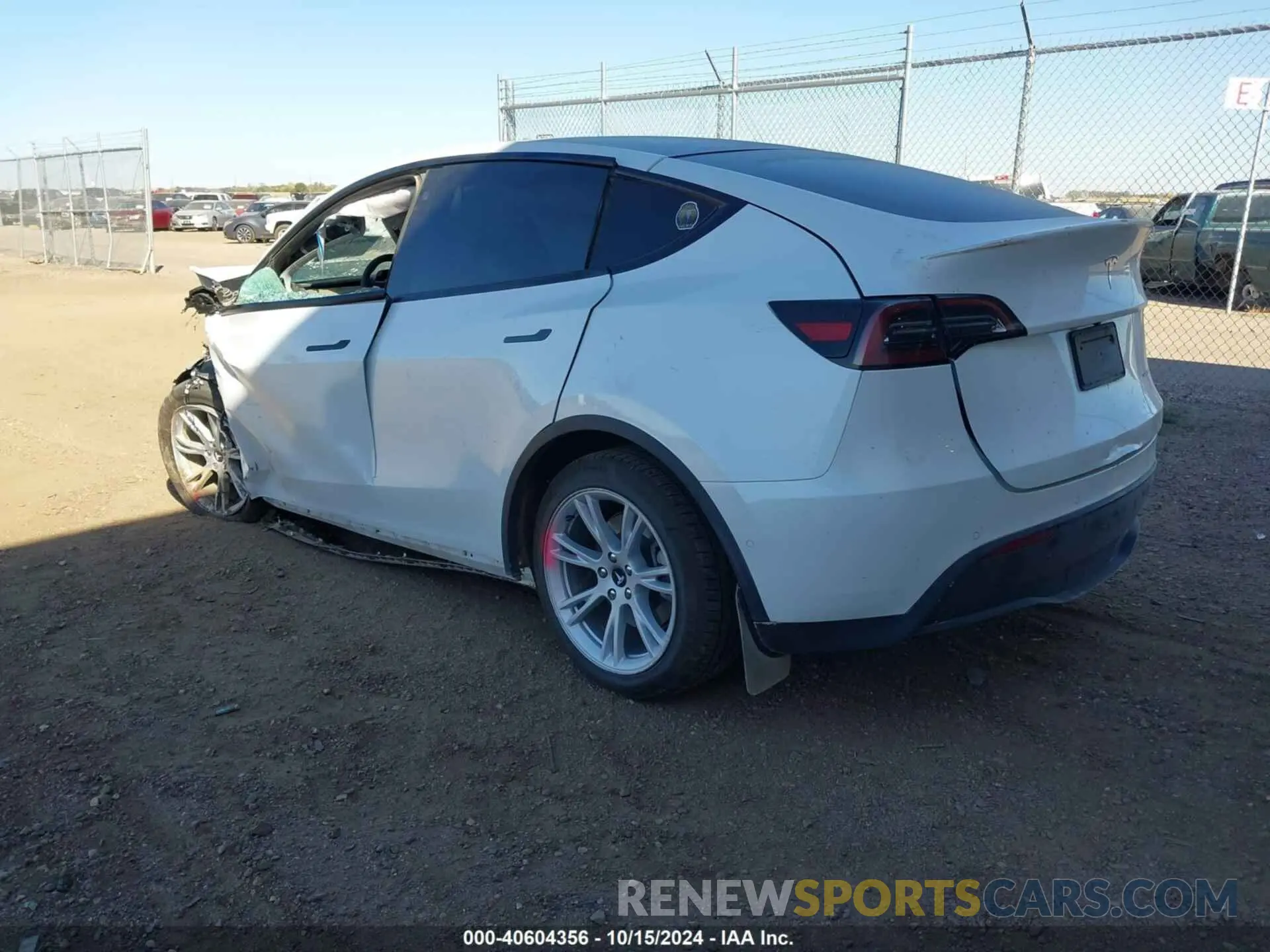 3 Photograph of a damaged car 5YJYGDEEXMF193632 TESLA MODEL Y 2021