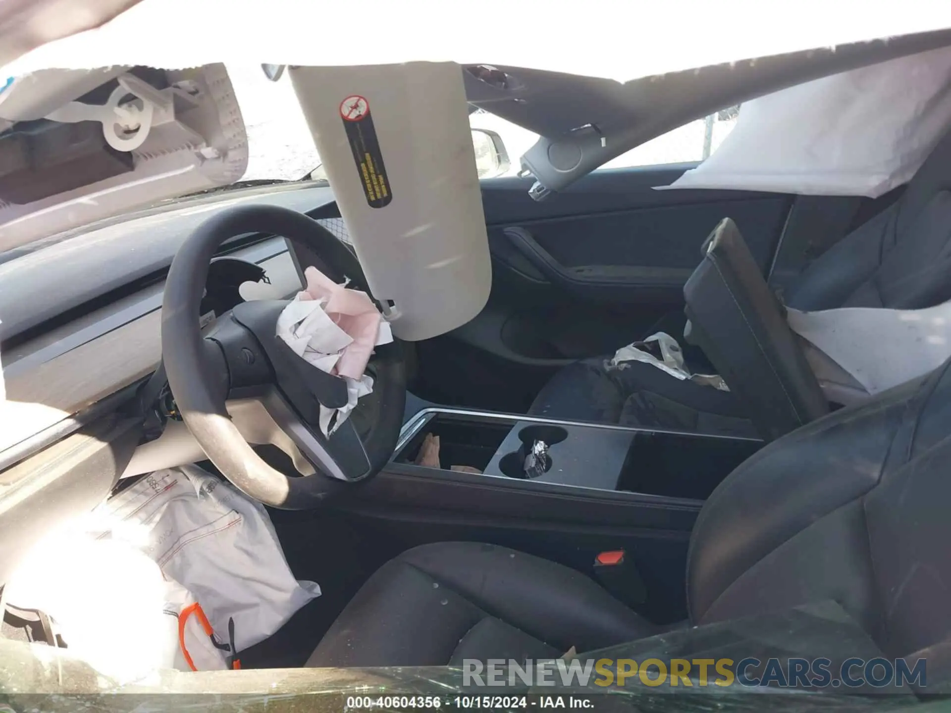 5 Photograph of a damaged car 5YJYGDEEXMF193632 TESLA MODEL Y 2021