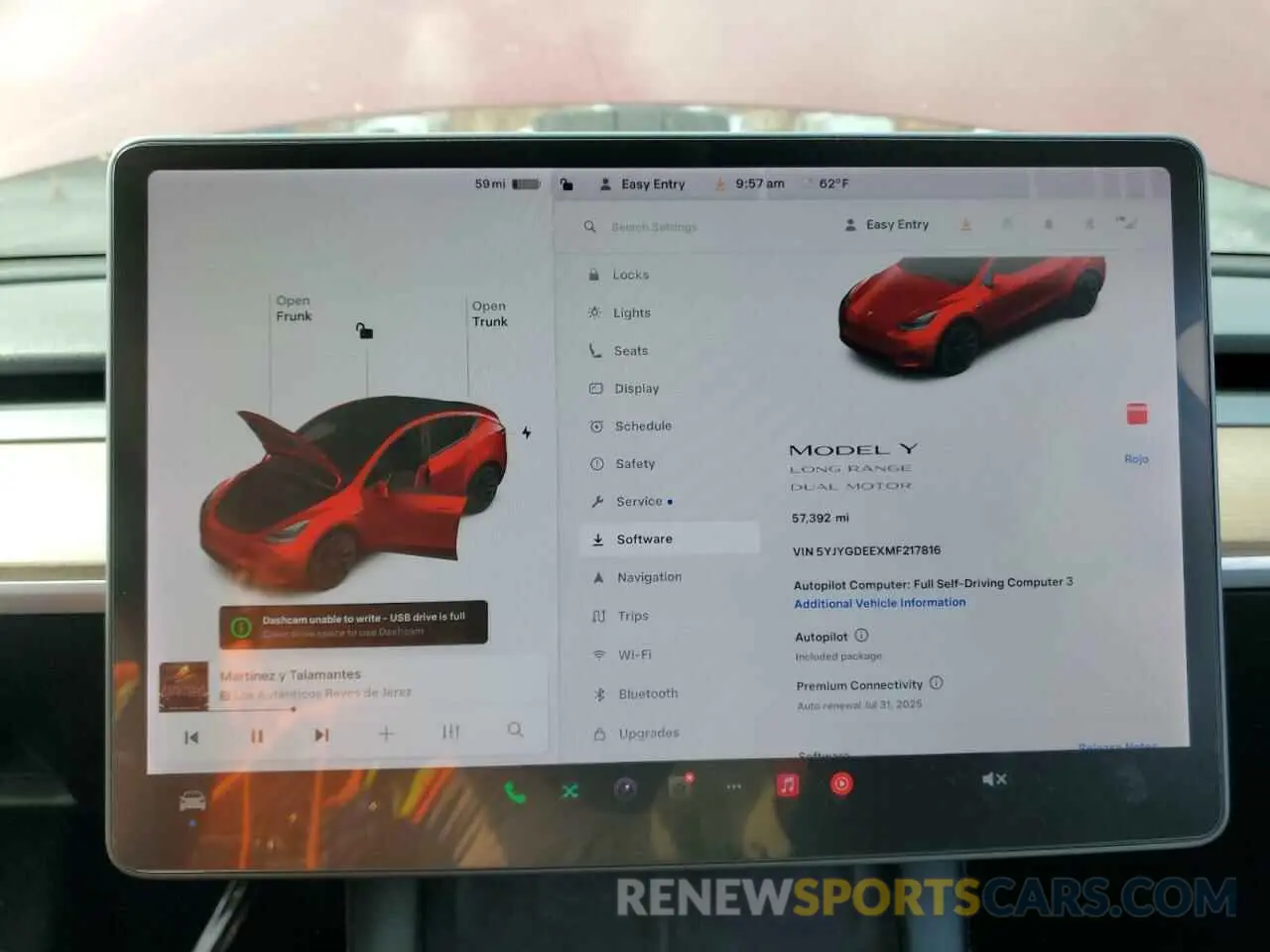 9 Photograph of a damaged car 5YJYGDEEXMF217816 TESLA MODEL Y 2021