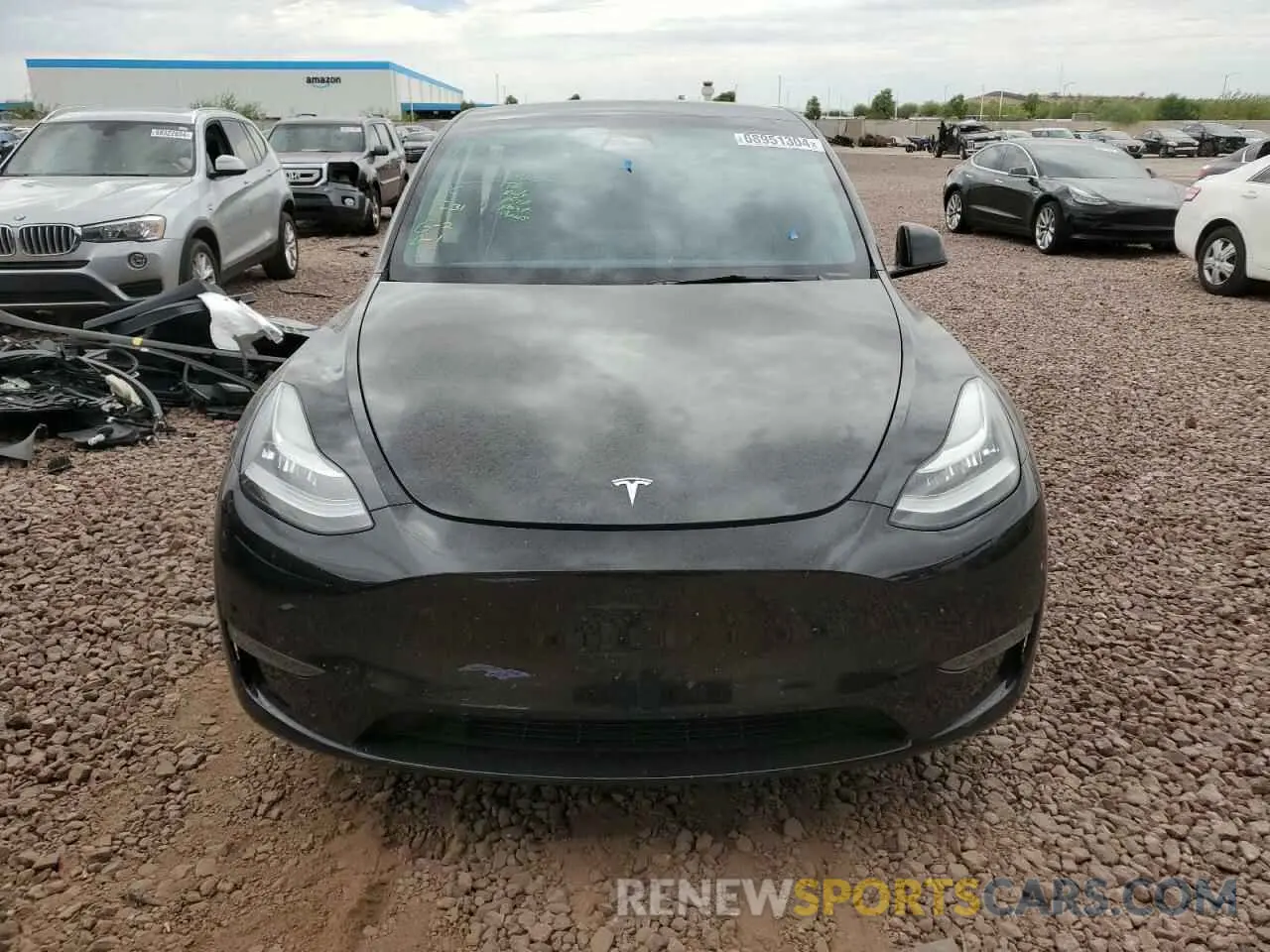 5 Photograph of a damaged car 5YJYGDEEXMF253974 TESLA MODEL Y 2021