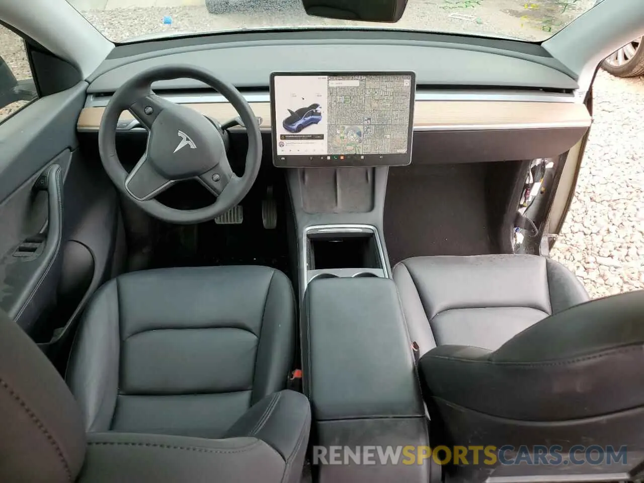 8 Photograph of a damaged car 5YJYGDEEXMF253974 TESLA MODEL Y 2021