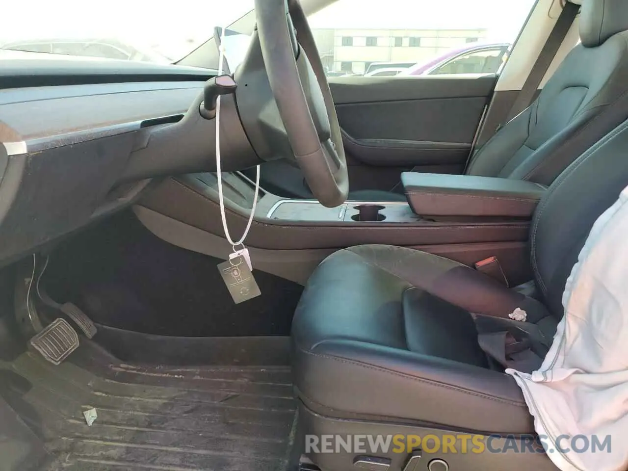 7 Photograph of a damaged car 5YJYGDEEXMF265333 TESLA MODEL Y 2021