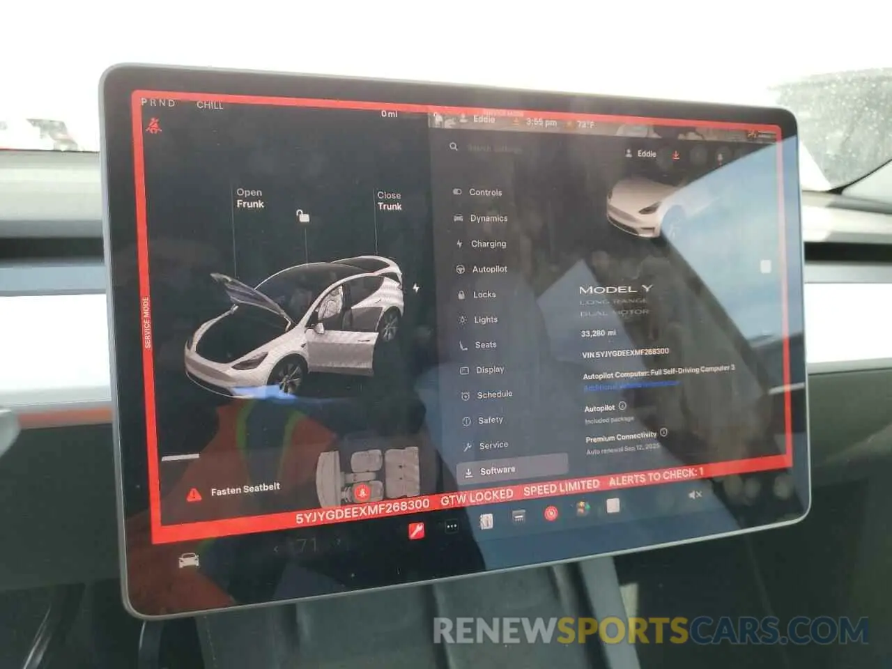 10 Photograph of a damaged car 5YJYGDEEXMF268300 TESLA MODEL Y 2021