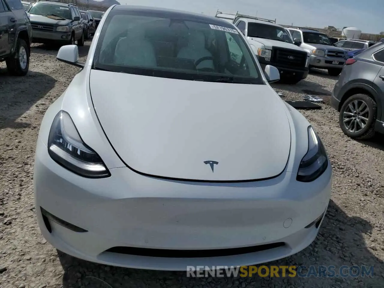 5 Photograph of a damaged car 5YJYGDEEXMF268300 TESLA MODEL Y 2021