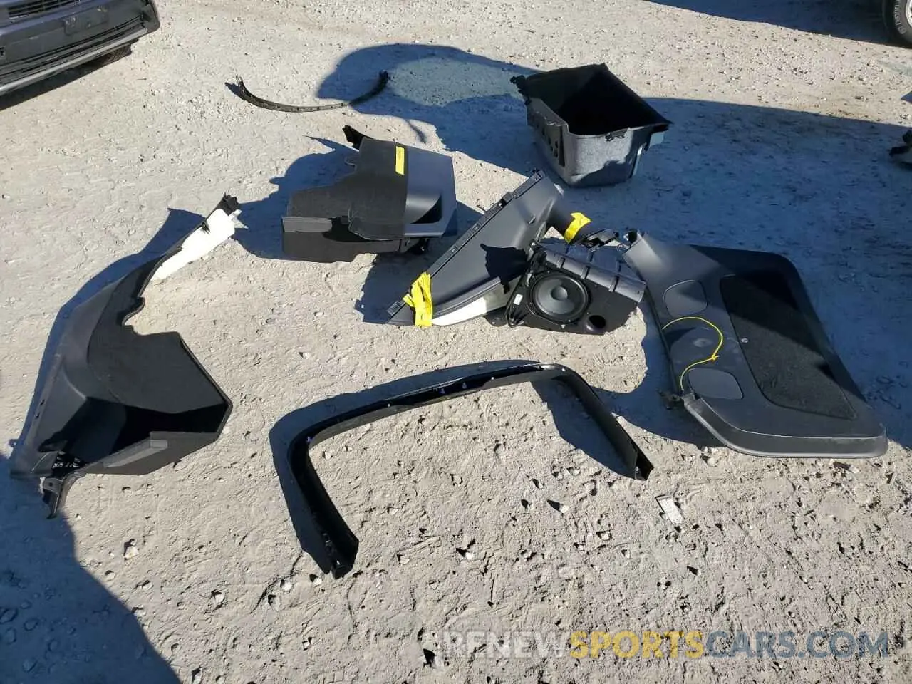 12 Photograph of a damaged car 5YJYGDEEXMF268491 TESLA MODEL Y 2021