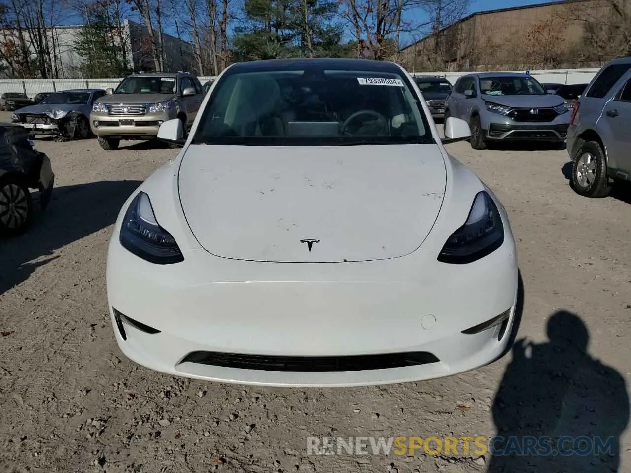 5 Photograph of a damaged car 5YJYGDEEXMF268491 TESLA MODEL Y 2021