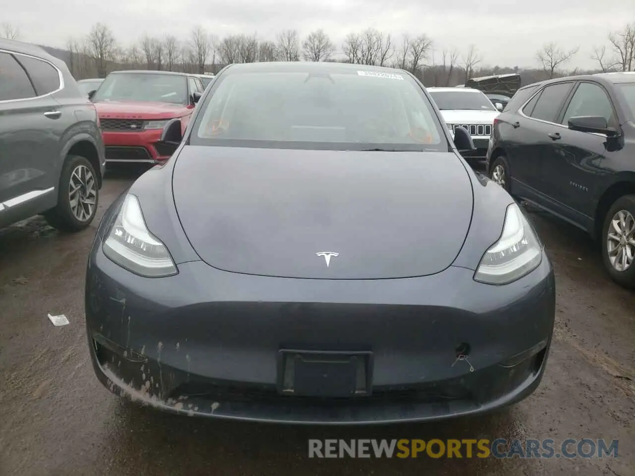 5 Photograph of a damaged car 5YJYGDEEXMF288286 TESLA MODEL Y 2021