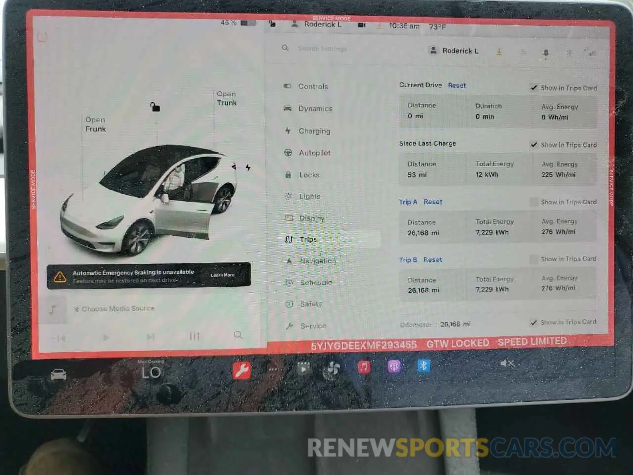 9 Photograph of a damaged car 5YJYGDEEXMF293455 TESLA MODEL Y 2021