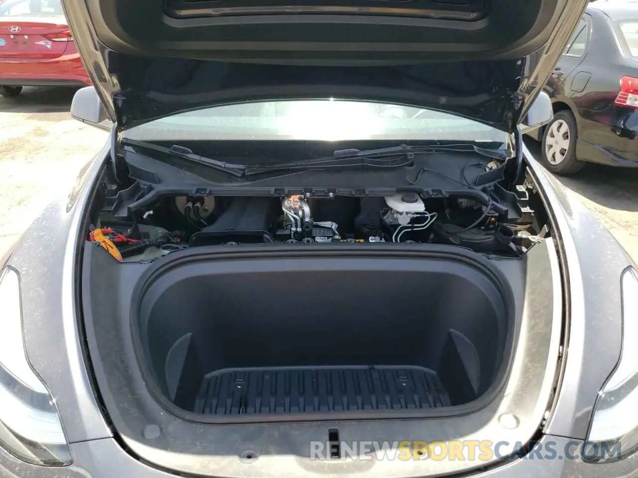 7 Photograph of a damaged car 5YJYGDEEXMF297151 TESLA MODEL Y 2021