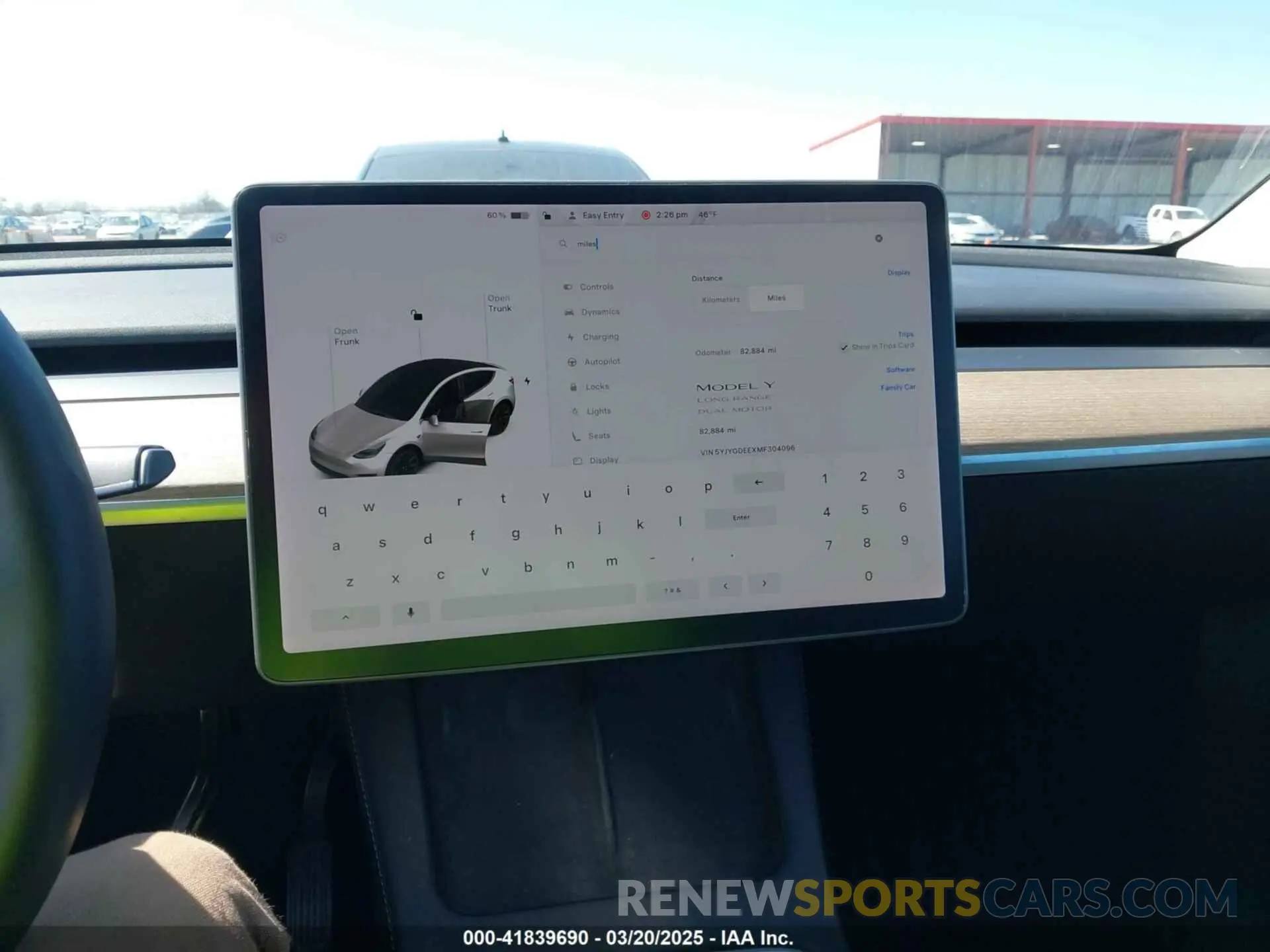 19 Photograph of a damaged car 5YJYGDEEXMF304096 TESLA MODEL Y 2021