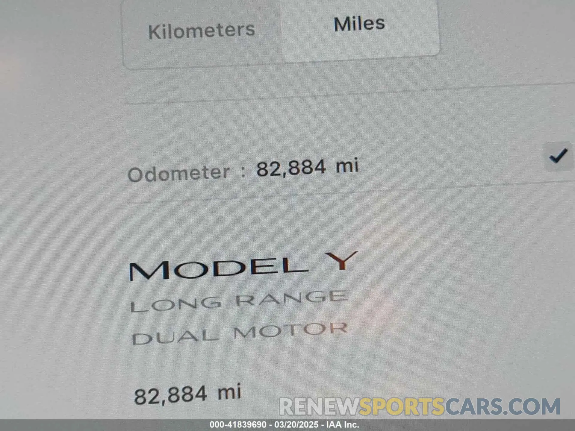 7 Photograph of a damaged car 5YJYGDEEXMF304096 TESLA MODEL Y 2021