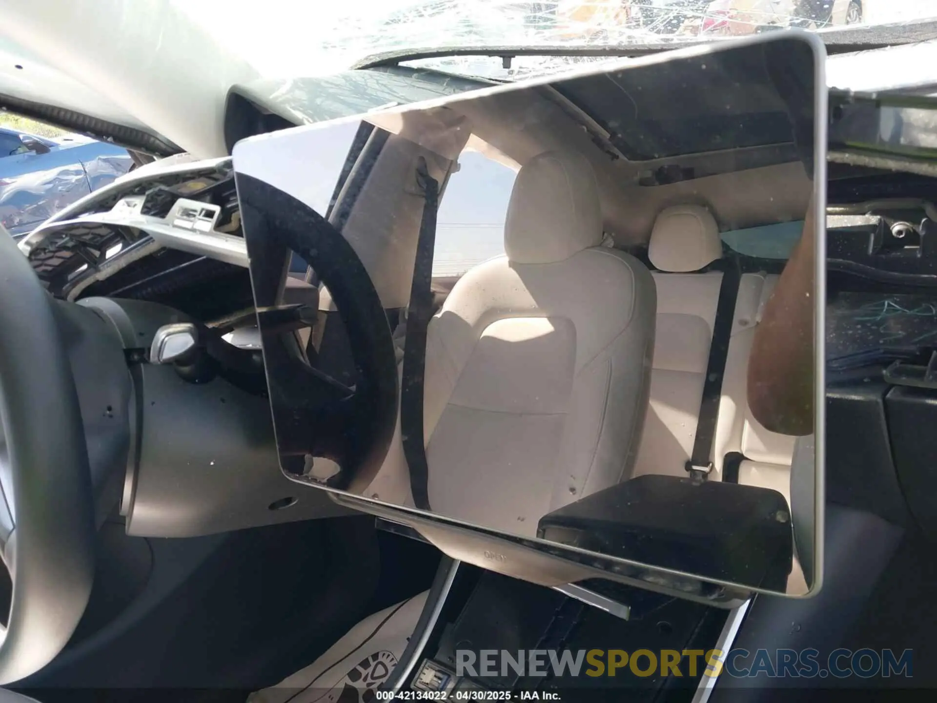 19 Photograph of a damaged car 5YJYGDEF0MF076263 TESLA MODEL Y 2021