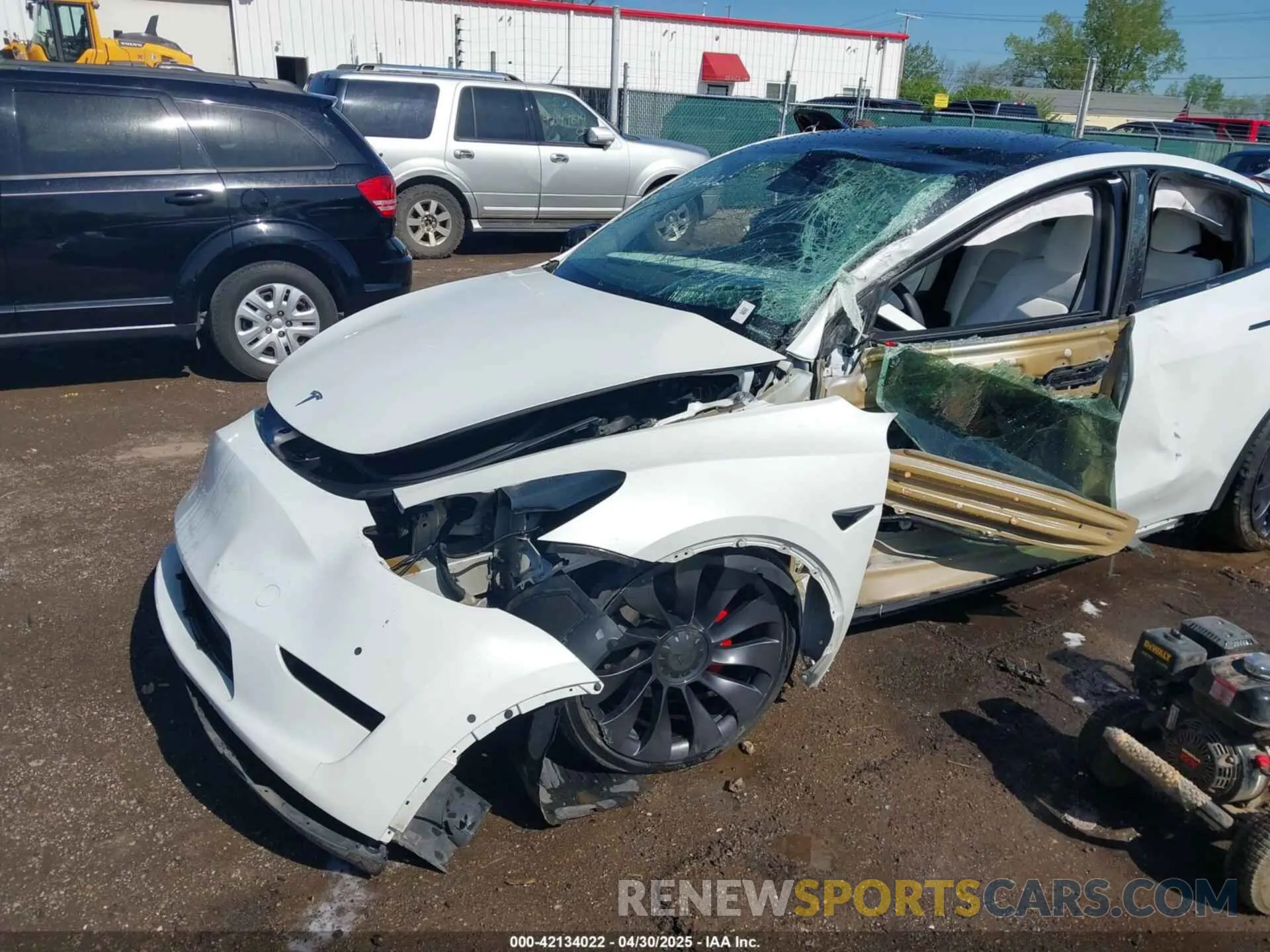 20 Photograph of a damaged car 5YJYGDEF0MF076263 TESLA MODEL Y 2021