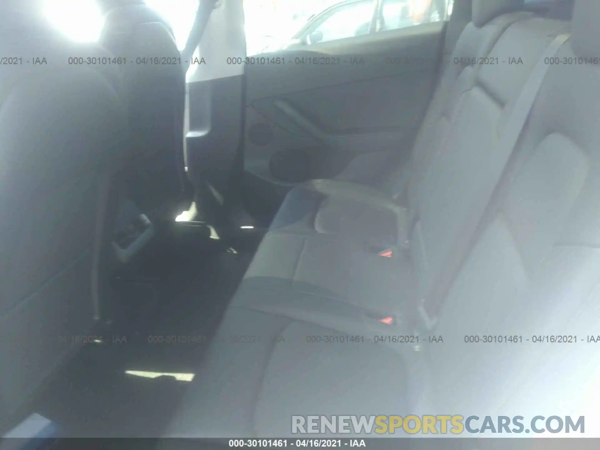 8 Photograph of a damaged car 5YJYGDEF0MF098554 TESLA MODEL Y 2021