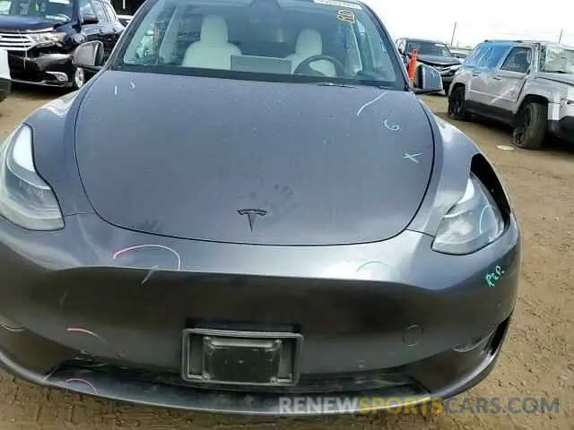 13 Photograph of a damaged car 5YJYGDEF0MF137692 TESLA MODEL Y 2021