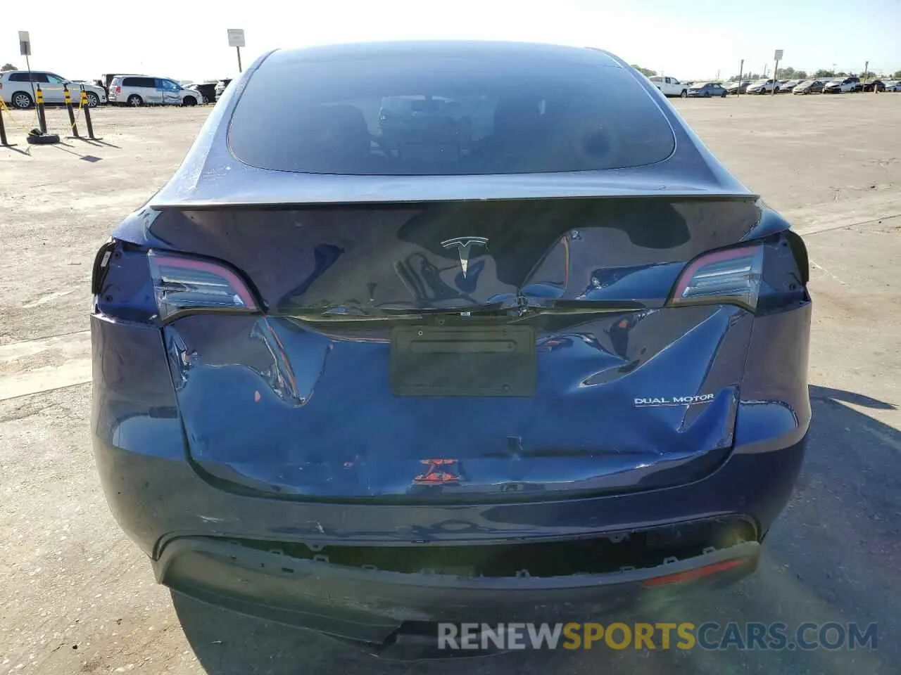 6 Photograph of a damaged car 5YJYGDEF0MF262336 TESLA MODEL Y 2021