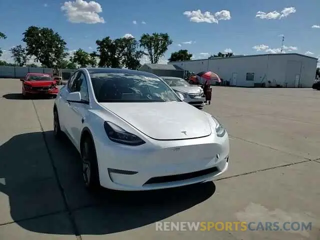 13 Photograph of a damaged car 5YJYGDEF0MF277709 TESLA MODEL Y 2021