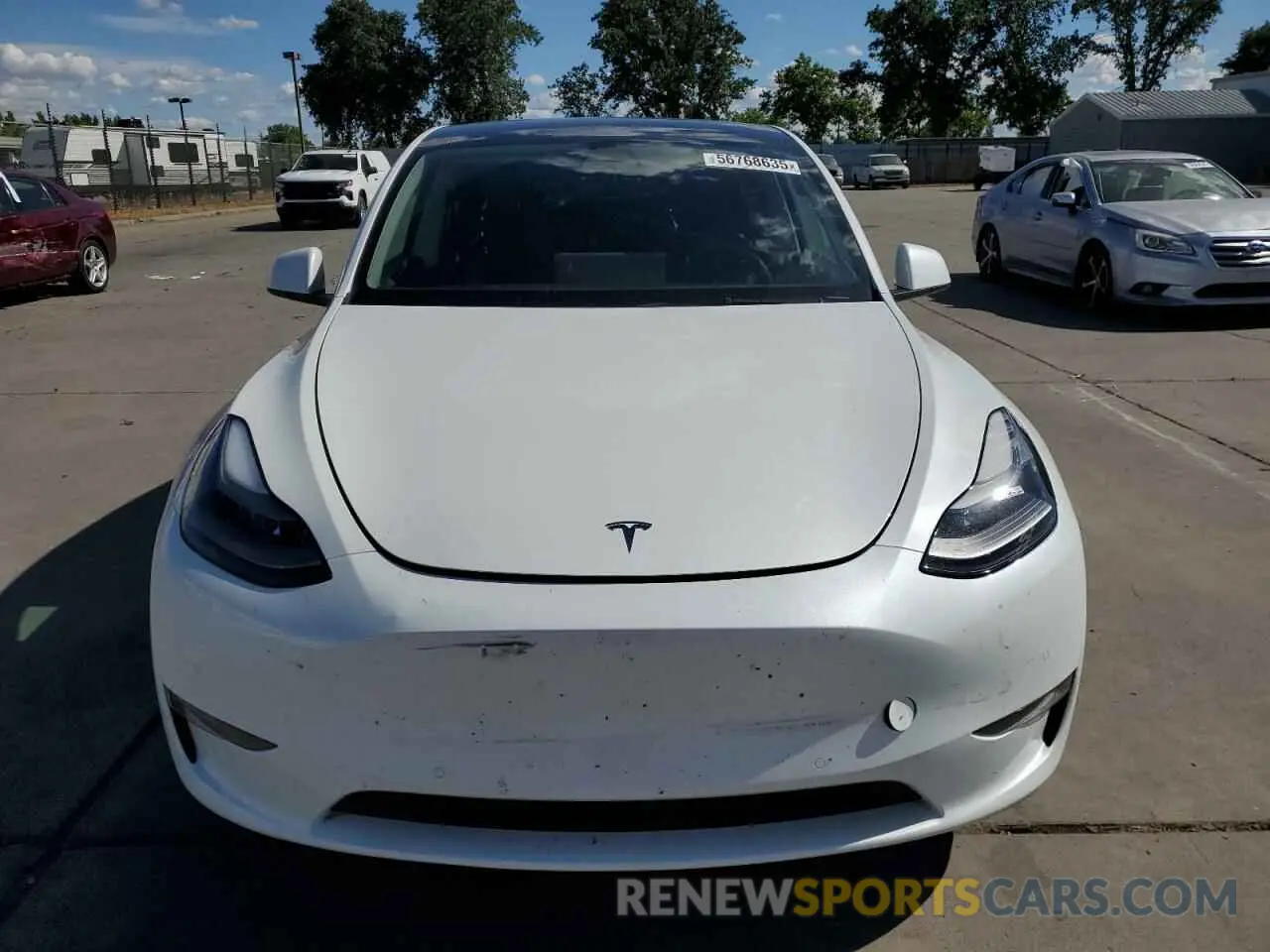 5 Photograph of a damaged car 5YJYGDEF0MF277709 TESLA MODEL Y 2021