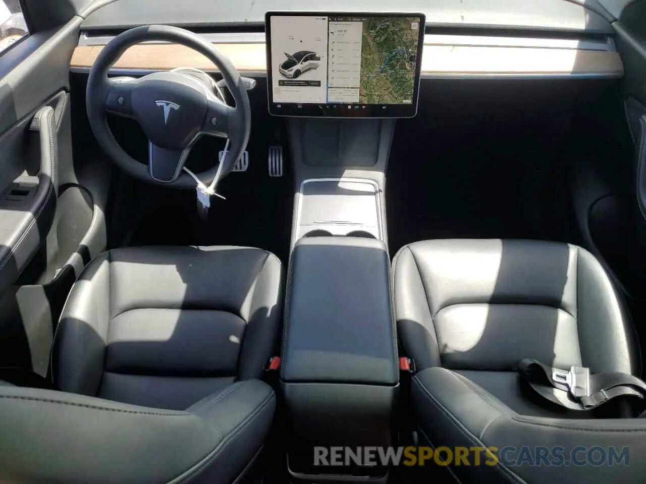 8 Photograph of a damaged car 5YJYGDEF0MF277709 TESLA MODEL Y 2021
