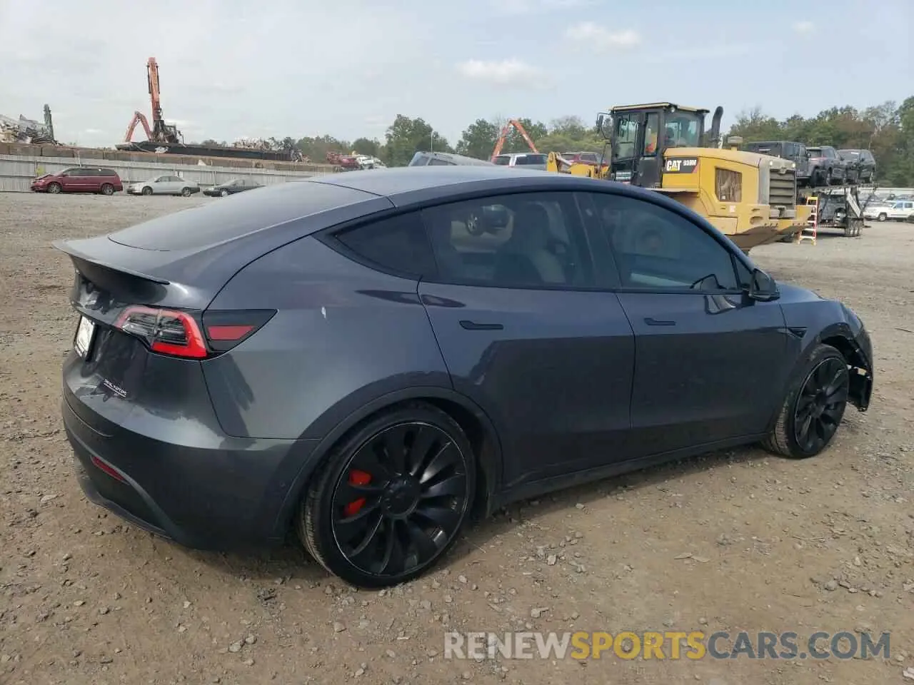 3 Photograph of a damaged car 5YJYGDEF1MF072108 TESLA MODEL Y 2021