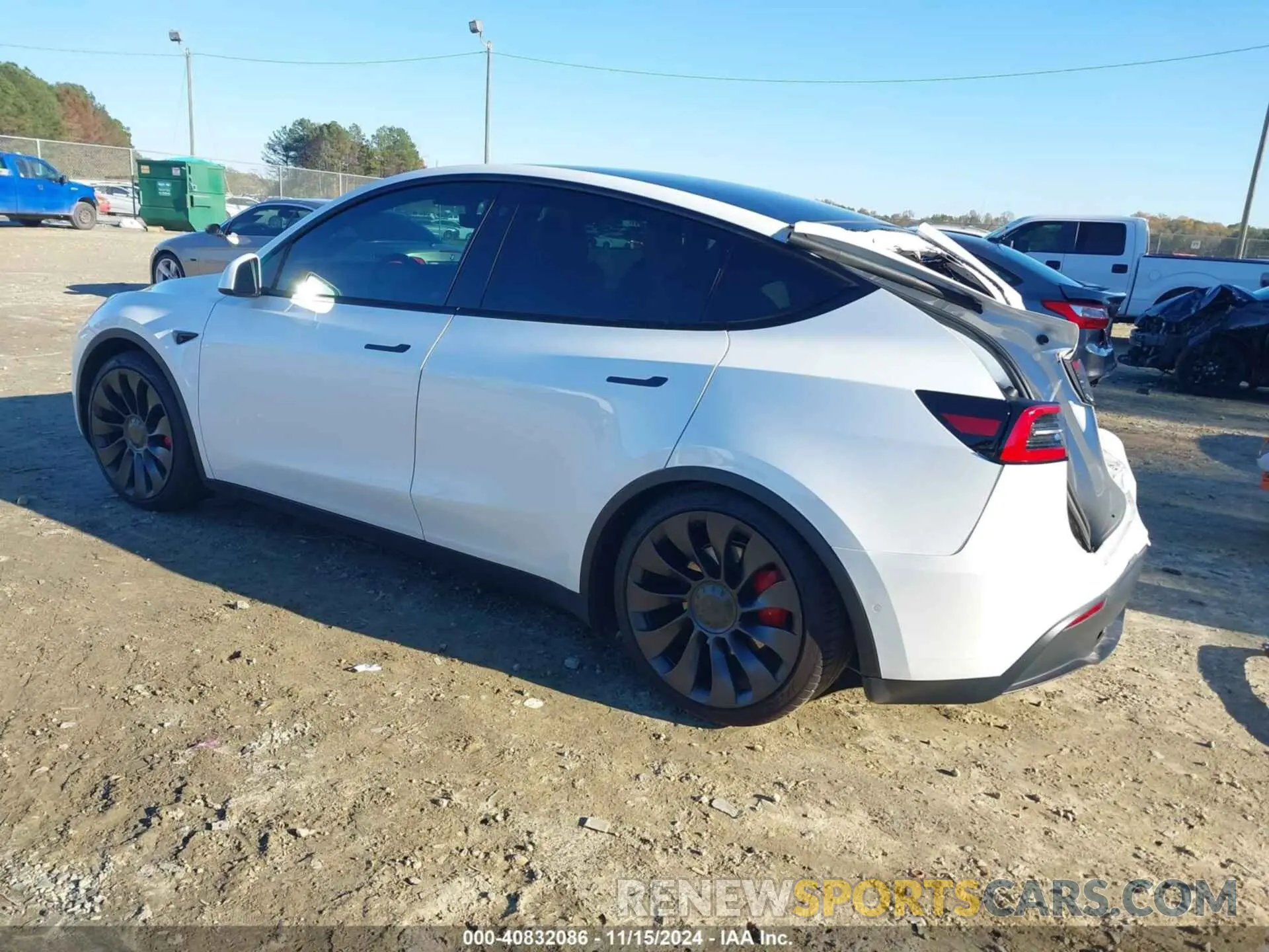 3 Photograph of a damaged car 5YJYGDEF1MF189462 TESLA MODEL Y 2021