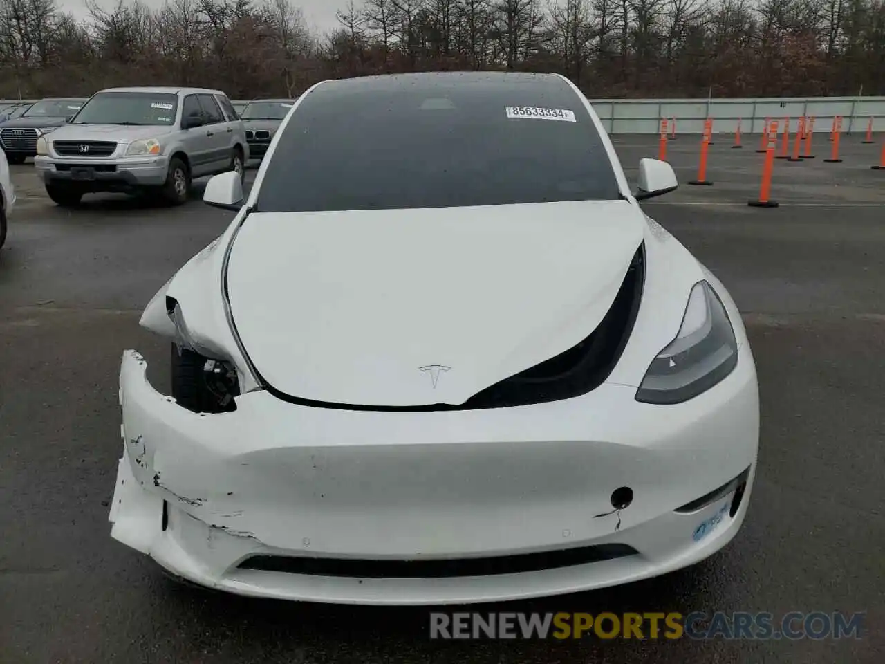 5 Photograph of a damaged car 5YJYGDEF1MF246582 TESLA MODEL Y 2021