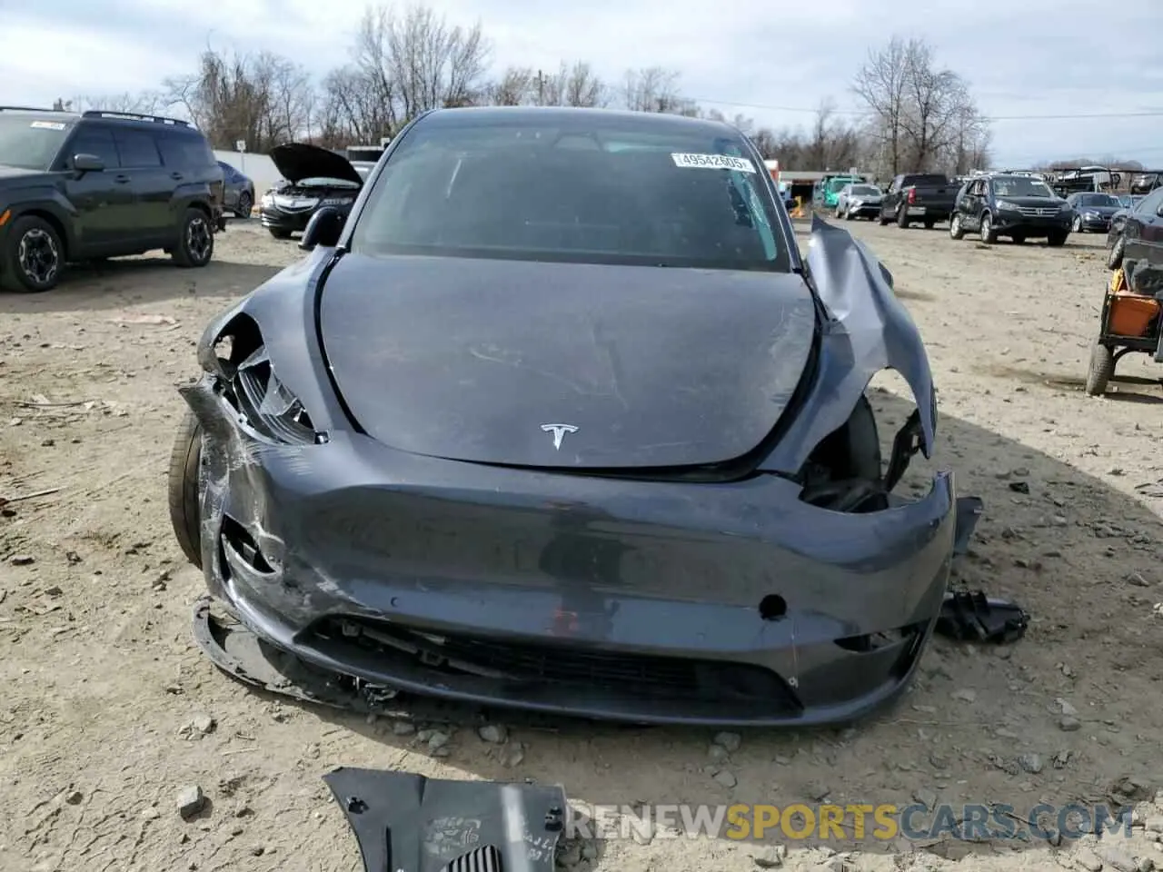 5 Photograph of a damaged car 5YJYGDEF1MF249045 TESLA MODEL Y 2021