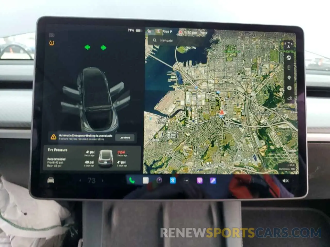 9 Photograph of a damaged car 5YJYGDEF1MF249045 TESLA MODEL Y 2021