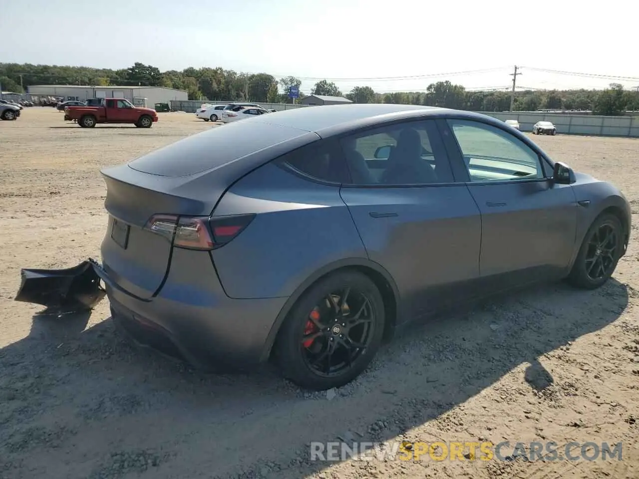 3 Photograph of a damaged car 5YJYGDEF1MF250728 TESLA MODEL Y 2021
