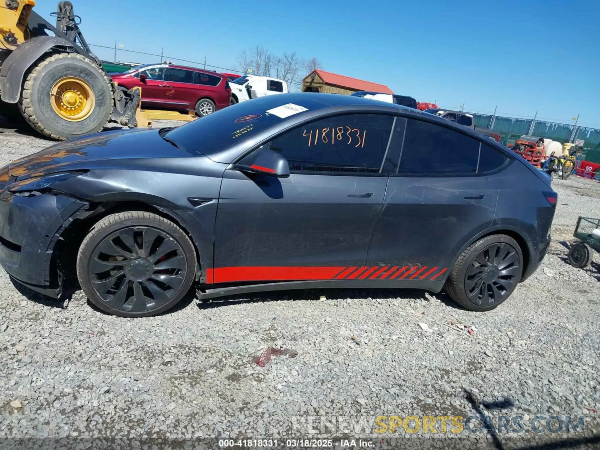 14 Photograph of a damaged car 5YJYGDEF1MF268405 TESLA MODEL Y 2021