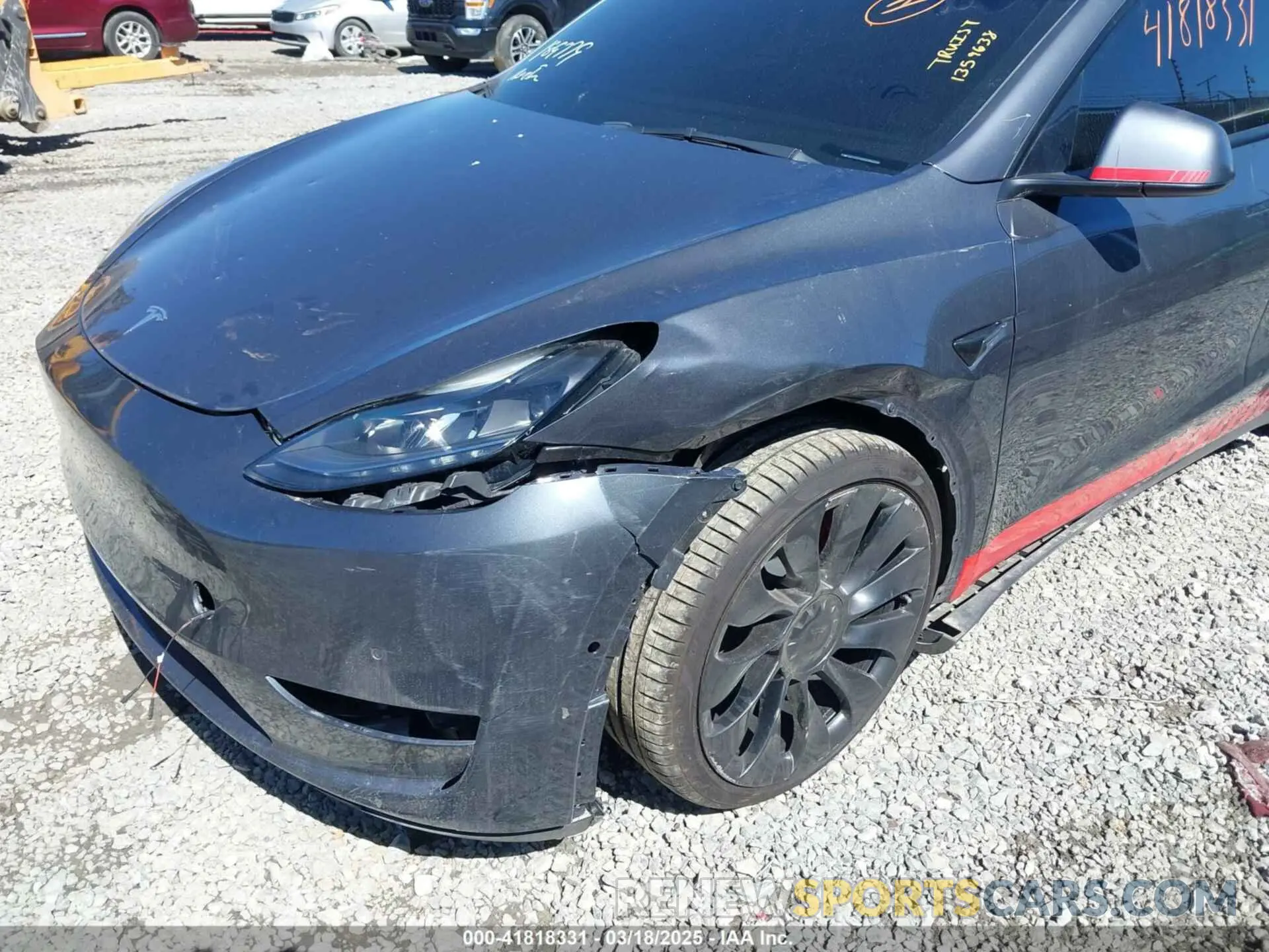 6 Photograph of a damaged car 5YJYGDEF1MF268405 TESLA MODEL Y 2021