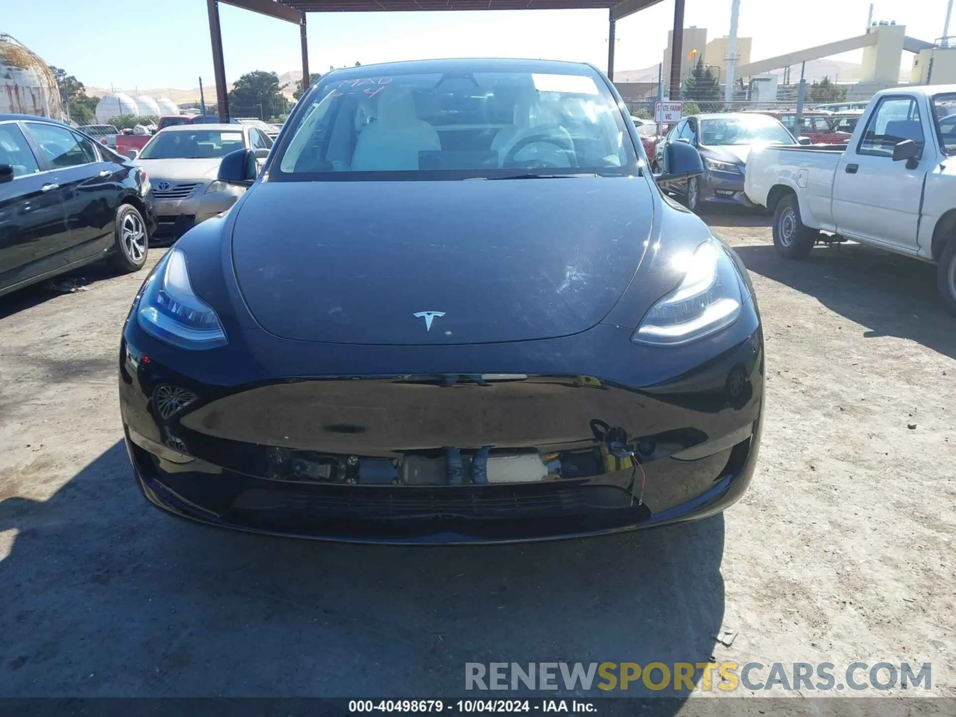 13 Photograph of a damaged car 5YJYGDEF2MF097986 TESLA MODEL Y 2021