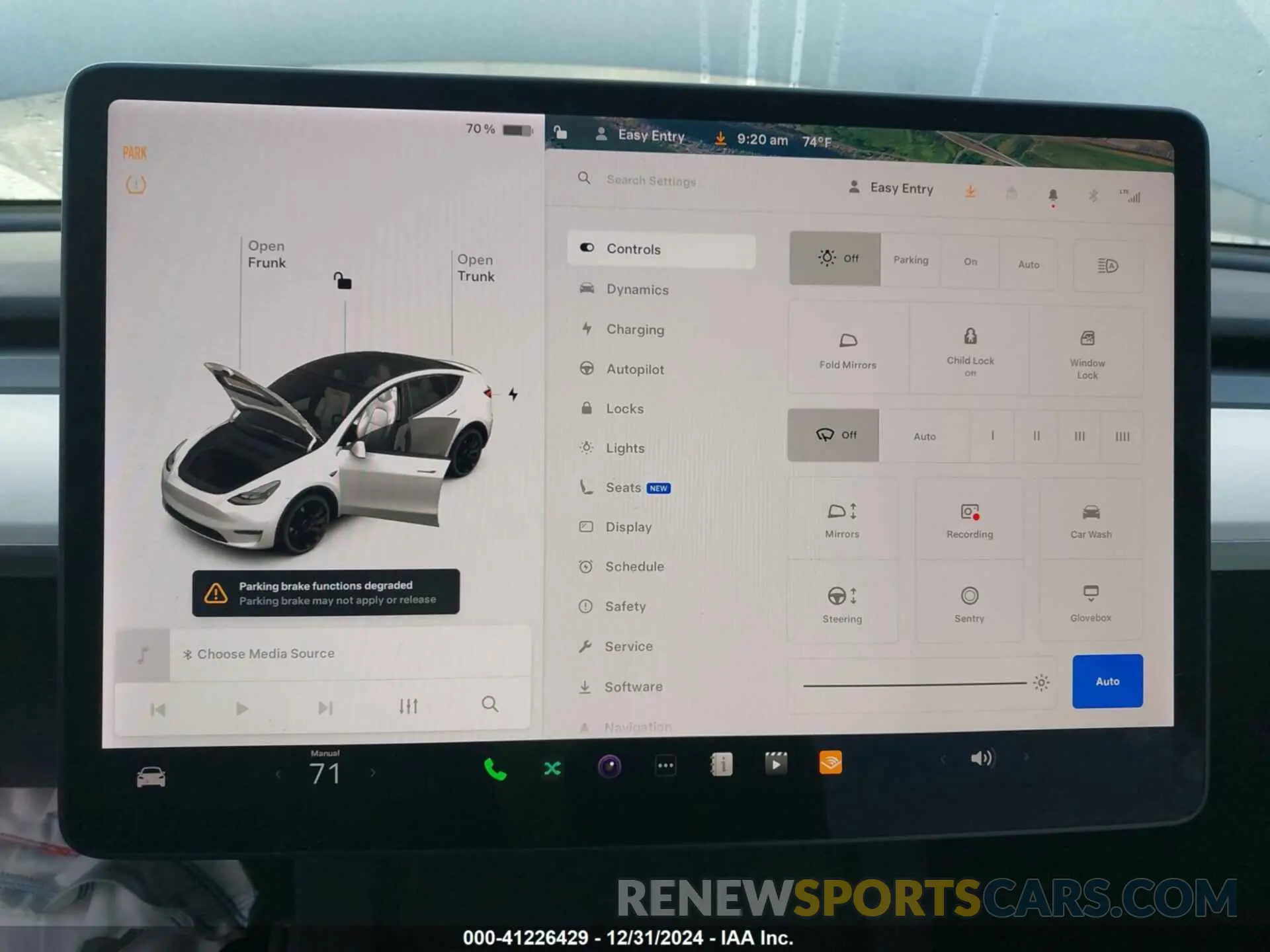 7 Photograph of a damaged car 5YJYGDEF2MF133739 TESLA MODEL Y 2021