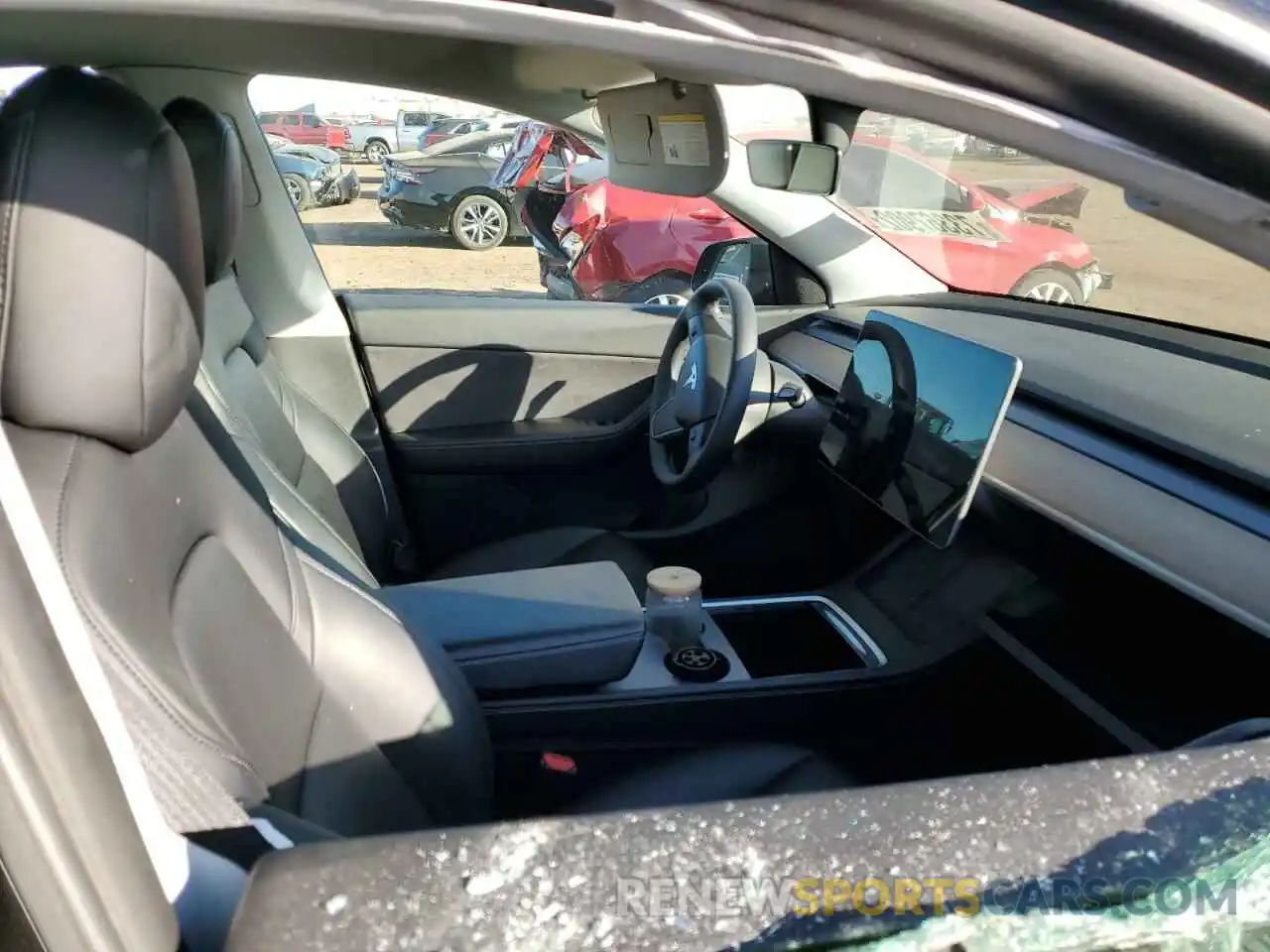 7 Photograph of a damaged car 5YJYGDEF2MF251788 TESLA MODEL Y 2021