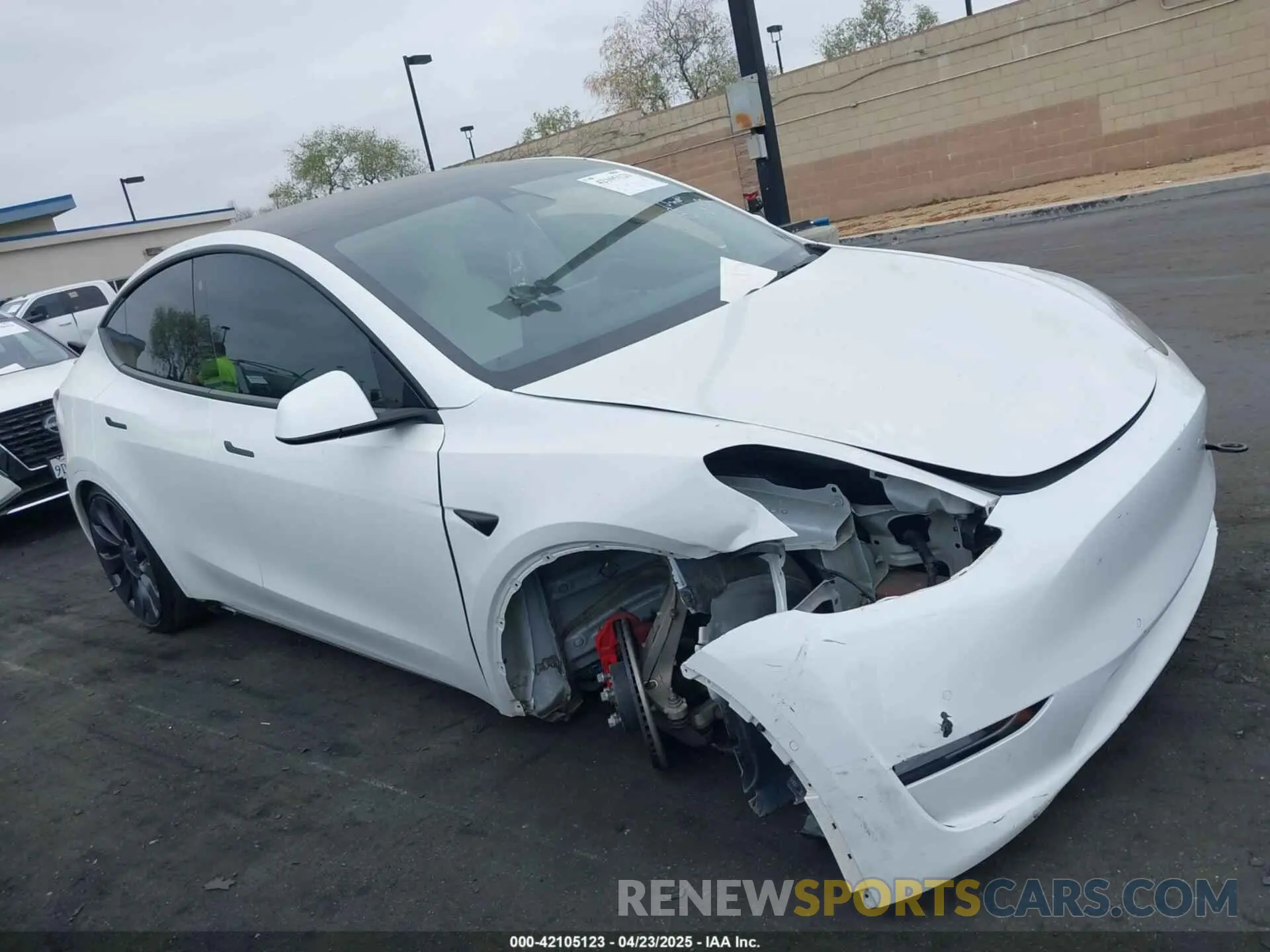 14 Photograph of a damaged car 5YJYGDEF2MF269773 TESLA MODEL Y 2021