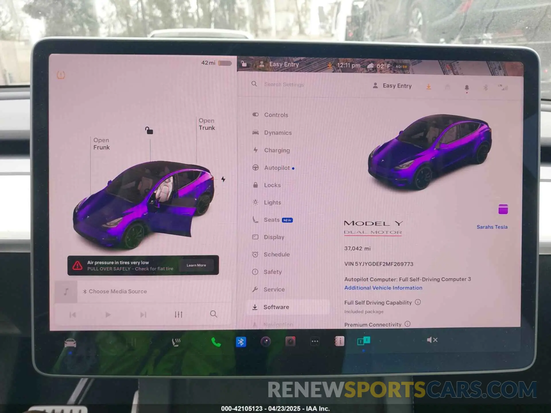 16 Photograph of a damaged car 5YJYGDEF2MF269773 TESLA MODEL Y 2021